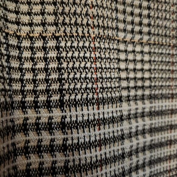 Joseph Ribkoff Black and White Plaid Button-Down Shirt - Picture 6 of 6